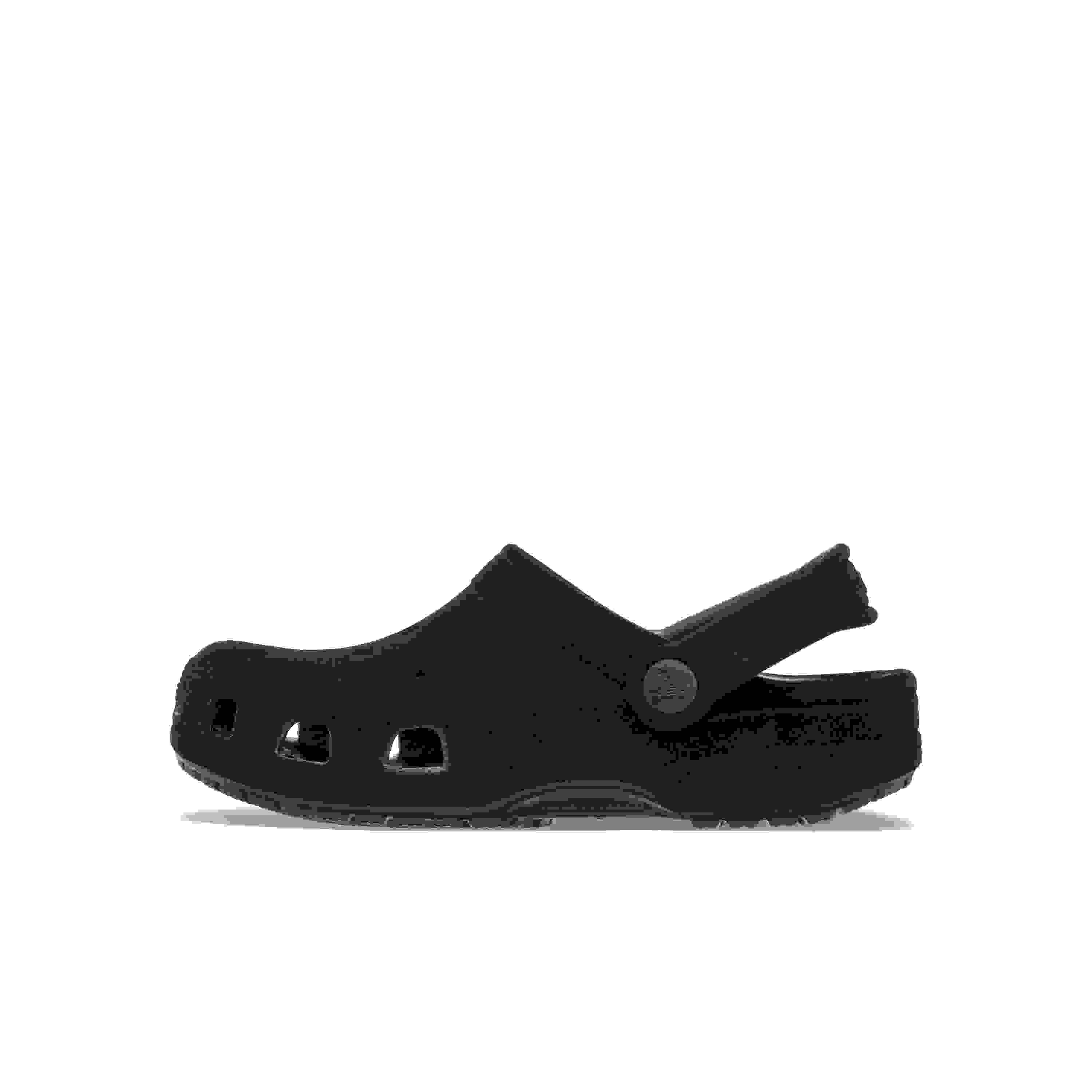 Crocs Classic Velvet Preschool Kids' "Black" Clog